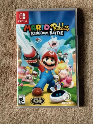 Mario + Rabbids Kingdom Battle Nintendo Switch 1 - PERFEITO ESTADO NOVINHO