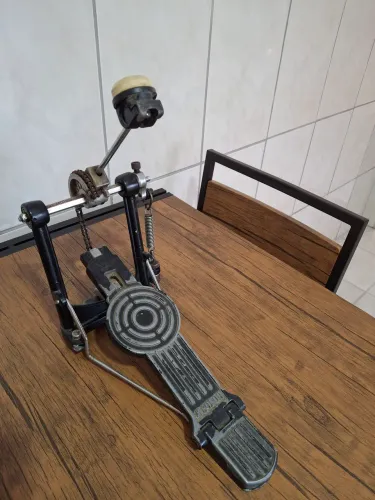 Pedal Bumbo + Prato Ataque - Leia Descrição
