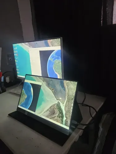 Monitor segunda tela IPS de 15.6" Full HD