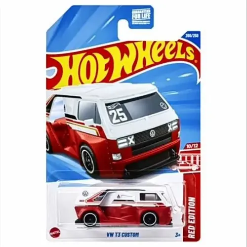 Hotwheels Volkswagen T3 (red edition)