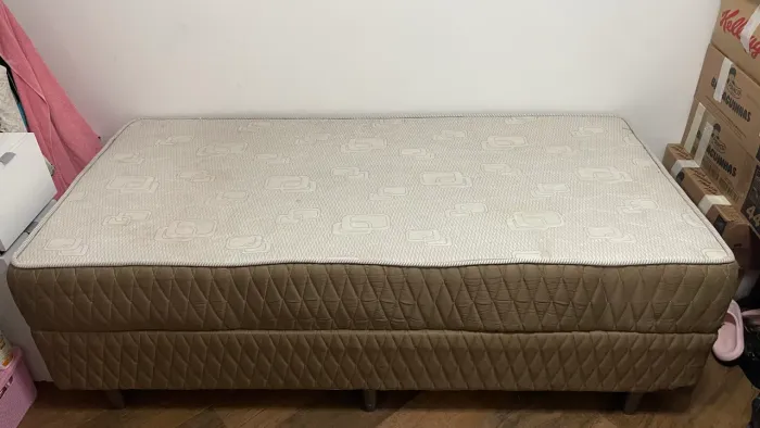 Cama box baú solteiro