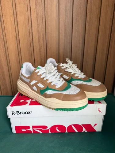 Tênis Reserva R-BROOX MARROM/VERDE (Original) - Tamanho: 43