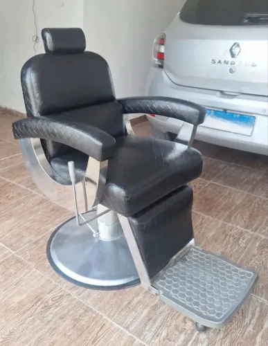 Cadeira de barbeiro luxo