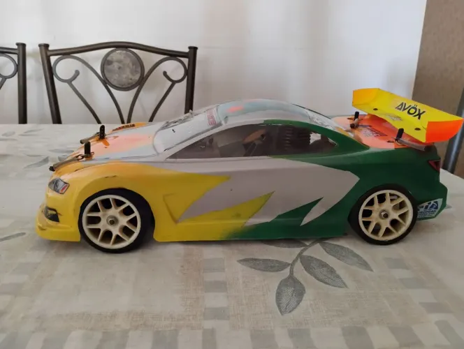 Kyosho fw05 automodelo ótima compressão melhor traxxas losi arrma team associated corally