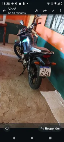 Moto cg 150 partida elétrica