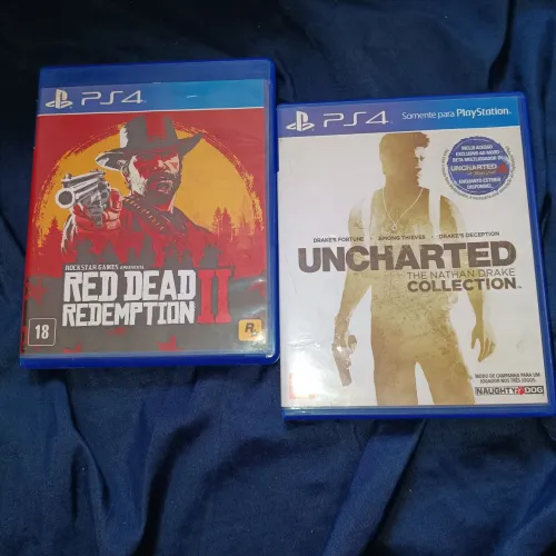 Combo Red Dead Redemption 2 + Ucharted Collection