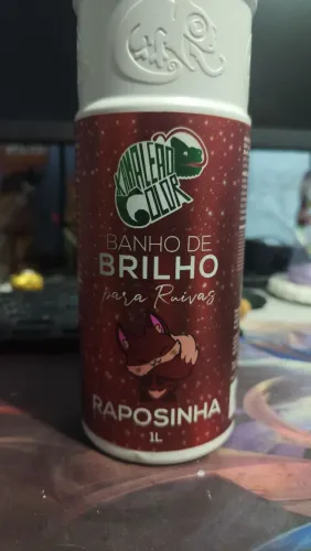 Banho de Brilho para ruivas RAPOSINHA Kamaleao Color 1L