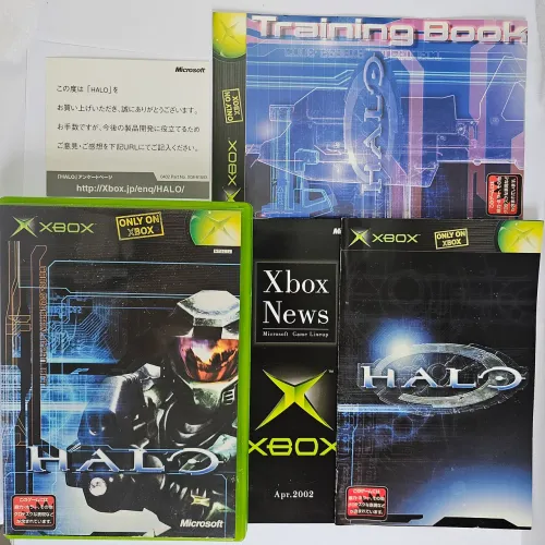 HALO Xbox Clássico Original Japonês Completo