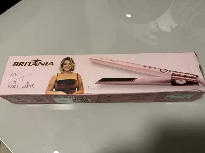 Prancha para cabelo Nova, lacrada na caixa
