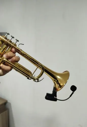 Microfone sem fio para sopros 