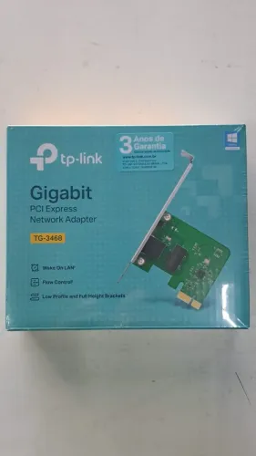Placa de Rede Gigabit PCI Express TP-Link TG-3468 - 10/100/1000 Mbps