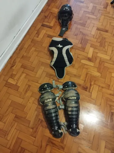 protetores beseibol catcher criança