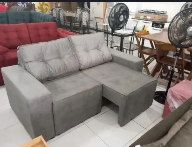 Belissimo Sofá Retrátil A pronta Entrega, Aproveite!!