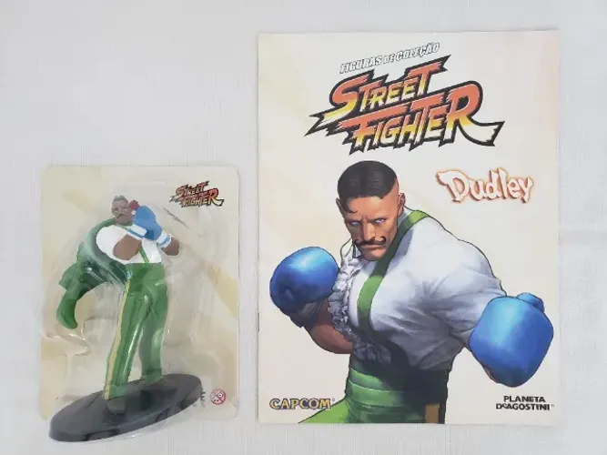 DUDLEY coleção Street Fighter Deagostini - Lacrado + Fascículo