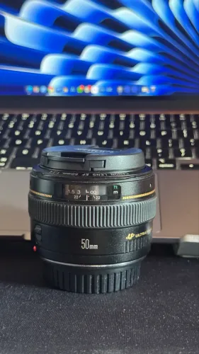 Lente Canon 50mm 1.4 EF 
