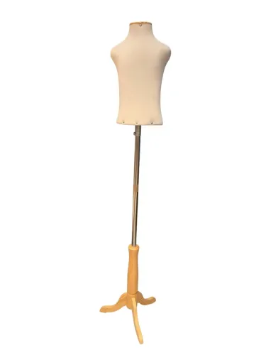 Manequim infantil busto forrado