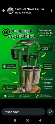 Batedeira de açaí