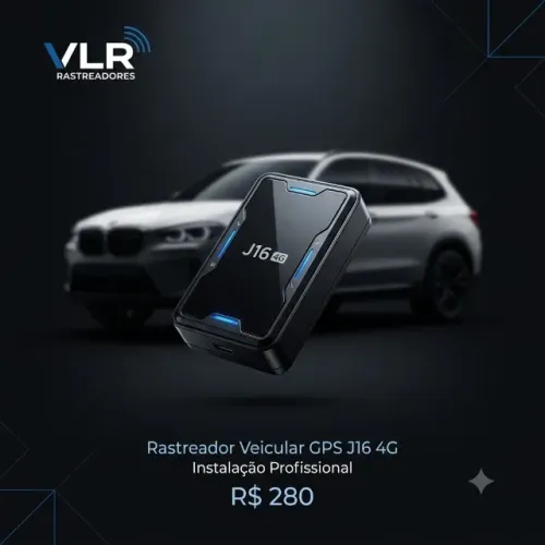GPS Automotivo J16 4G | Monitoramento Veicular com Instalação