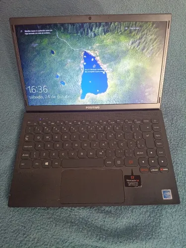 Notebook Positivo 64gb/4gb funcionando tudo