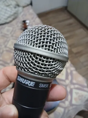 Microfone Shure Sm58 com fio Original