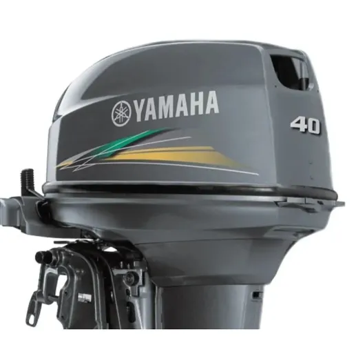 Motor Yamaha 40HP Elétrico 2Tempos - Motor de Popa Novo 