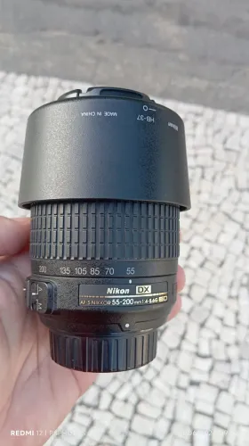 Lente 55-200mm nikon