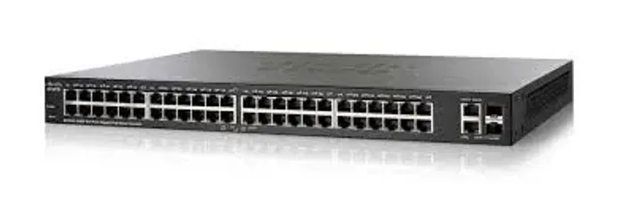 Switch Cisco Sg220-50 50 Portas Rj-45 2 Sfp 12.5 Gb/s