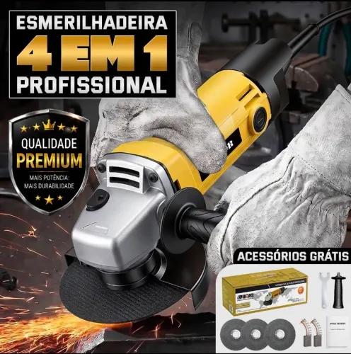 Esmerilhadeira 4 em 1