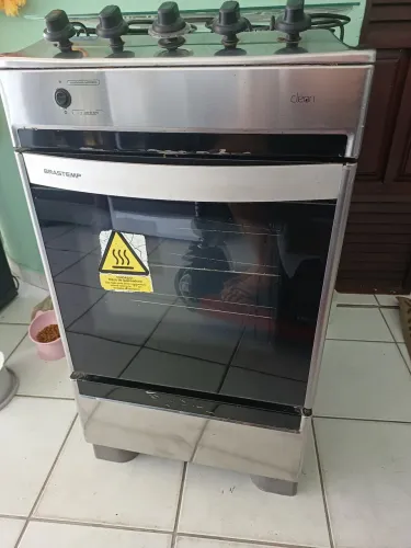 Fogão automático total super novo 