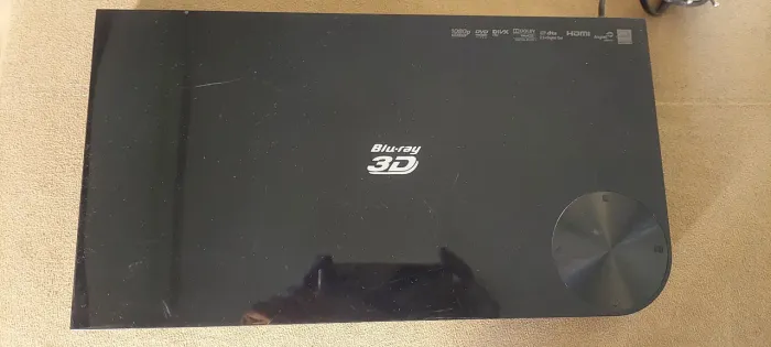Blu-Ray Samsung 3D leitor de Blu-Ray player funcionando perfeitamente sem controle