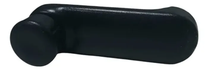 Manivela Vidro Porta Dianteira Esquerda Clio 1999 À 2006 Preto