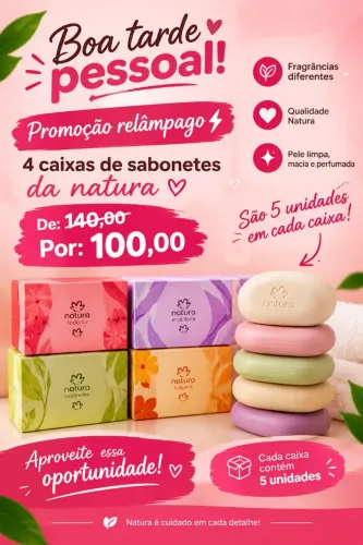 Sabonetes natura