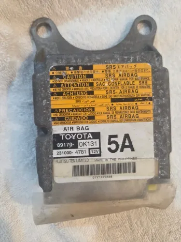 Módulo De Airbag Toyota Hilux 231000-4781 89170-0k131