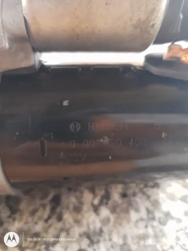 Motor de partida Bosch Volkswagen