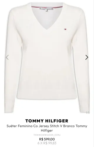 Suéter Tommy Hilfiger Feminino
