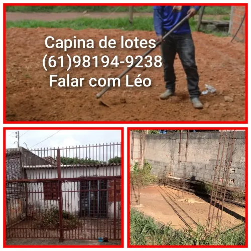 Capina de Lotes.