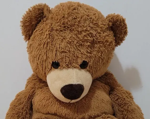 Urso de Pelúcia Grande, Altura 80cm.