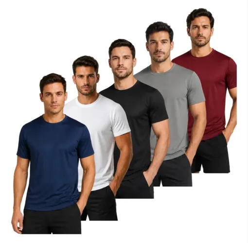 Kit 5 camisas Dry fit