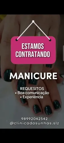 Vaga de manicure