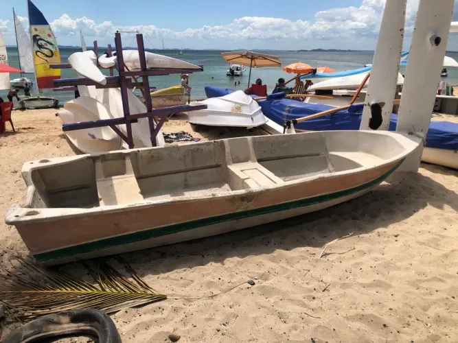 Barco de fibra