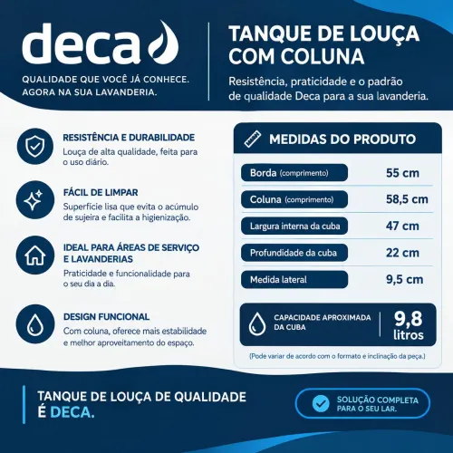 PIA TANQUE DECA