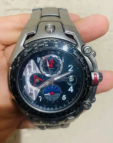 Relógio Orient Flytech Titanium MBTTC001- Original e Funcional, tem caixa e o manual.