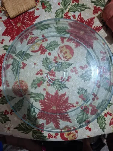 Prato de micro-ondas brastemp