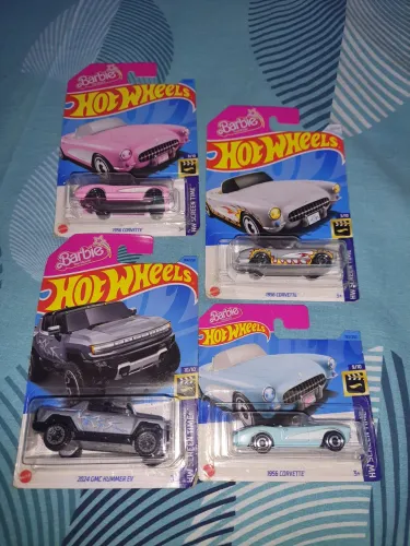 Miniaturas da barbie hot wheels