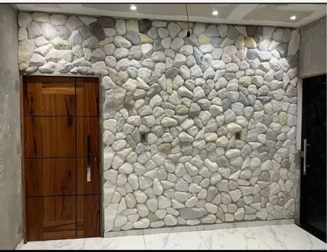 FORMA DE GESSO 3D - PEDRAS MOLEDO