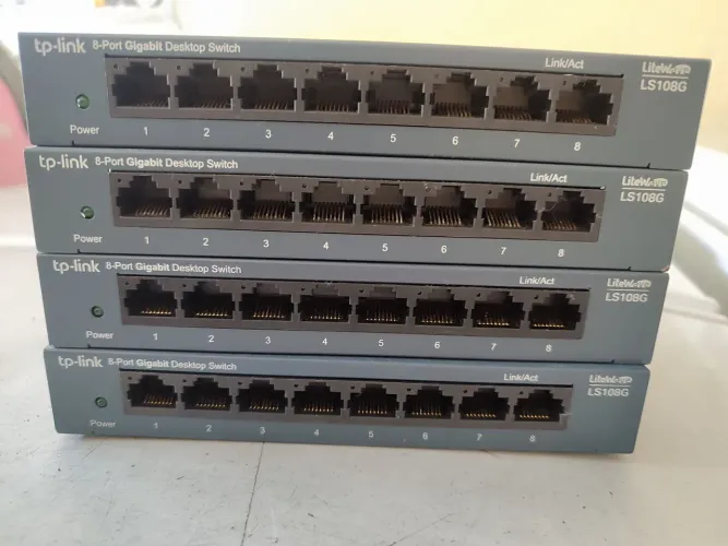 SWITCH DE REDE GIGA TP LINK LG 108