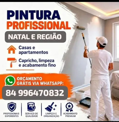 PINTOR PROFISSIONAL DISPONÍVEL