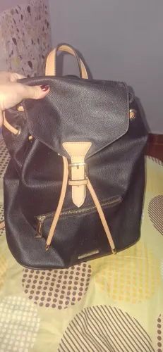 Mochila de couro Constance