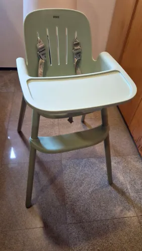 Burigotto Poke Cadeira De Alimentação Bebê Cor Verde Frosty Green