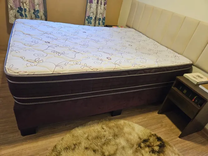Cama box casal + colchão kappesberg